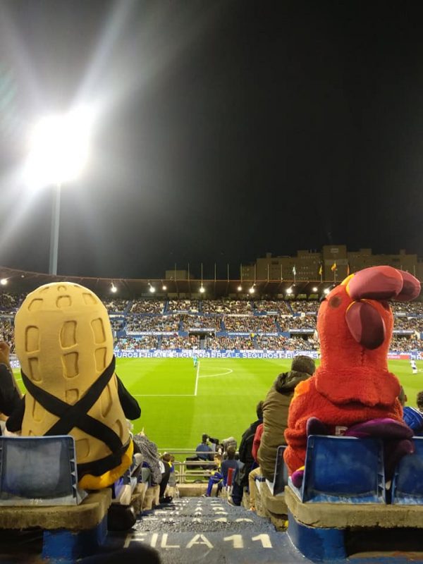 A La Romareda con mi Clase