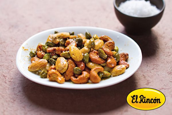 Aperitivo Frutos Secos con Curry