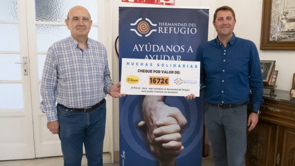 Más de 1600€ recaudados para La Hermandad de El Refugio