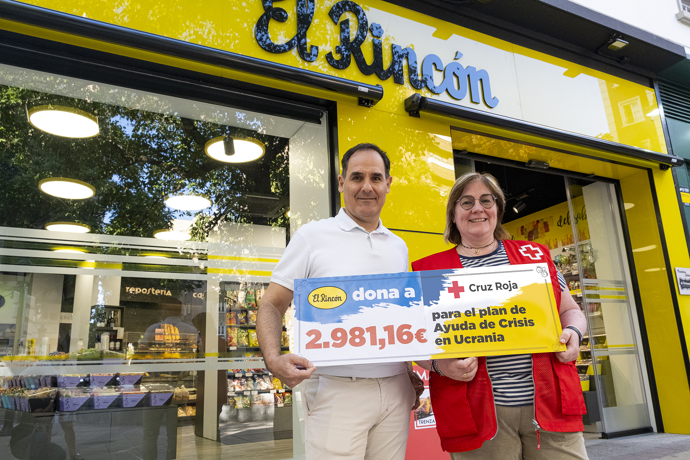 El Rincón recauda 3000 euros para Ucrania Recaudacion huchas solidarias Ucrania