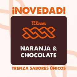 novedad trenza chocolate y naranja
