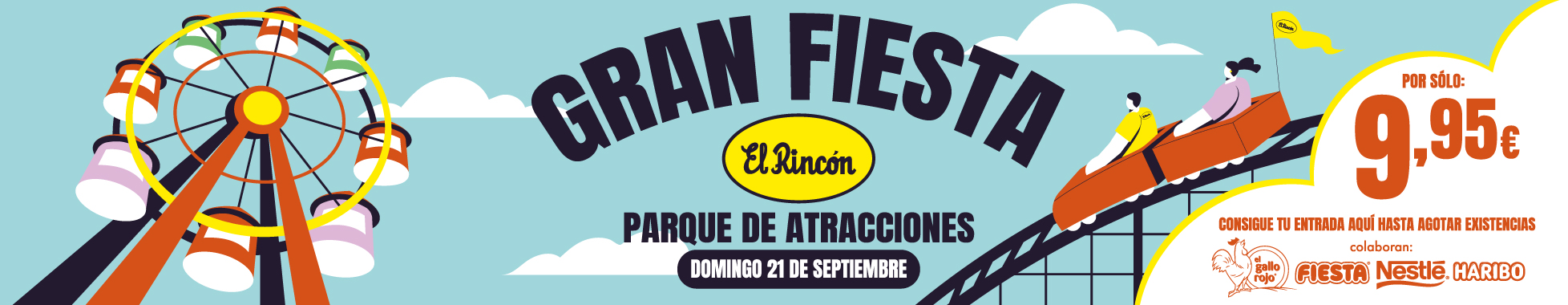 entradas fiesta parque de atracciones