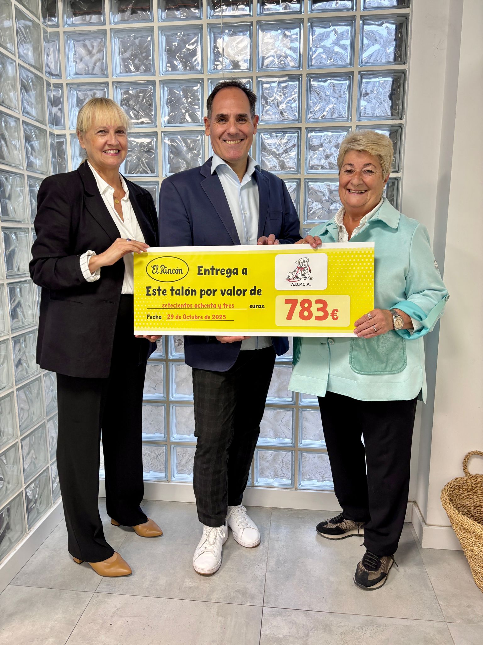 entrega talón ADPCA