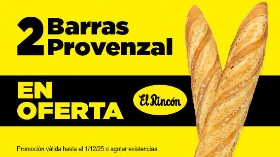 barras de pan en oferta web