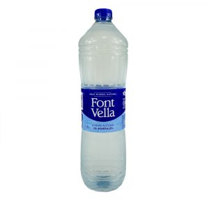 BOTELLA AGUA FONTVELLA 1,5L