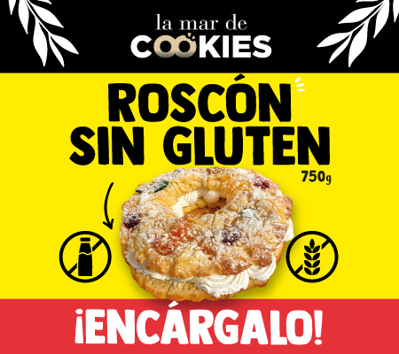 cierra un año redondo roscon sin gluten
