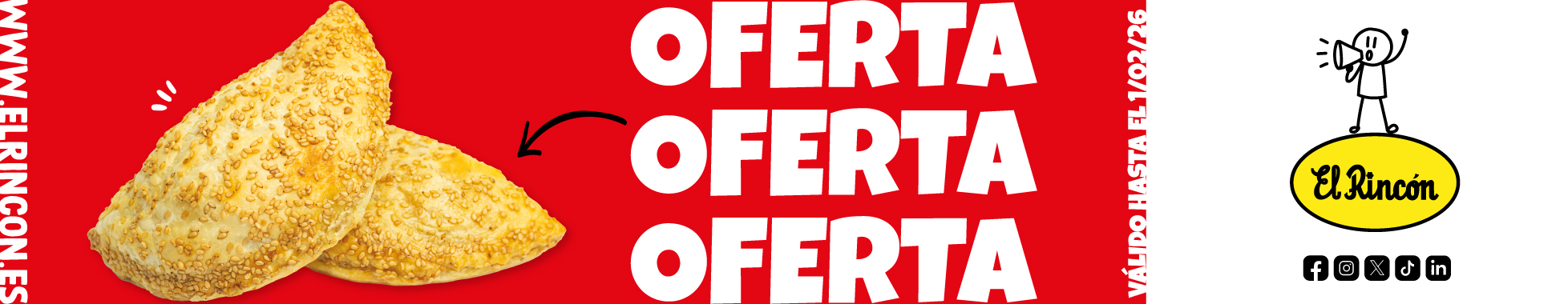 oferta quincenal EMPANADILLA