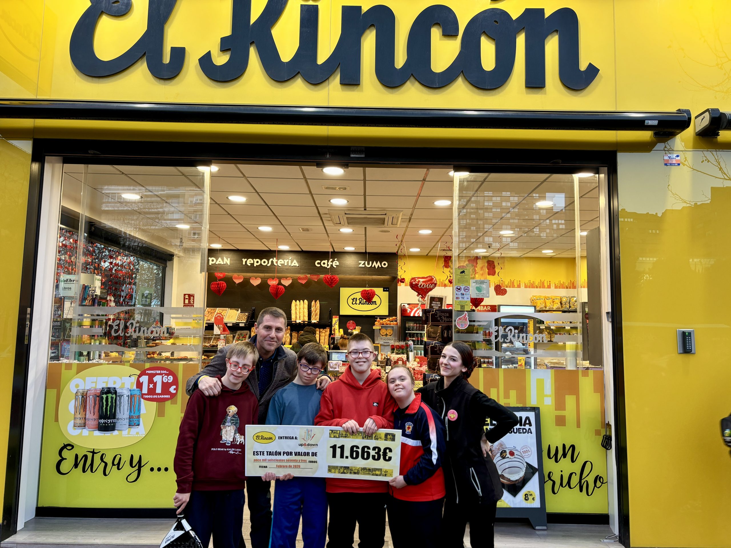 entrega talón up&down